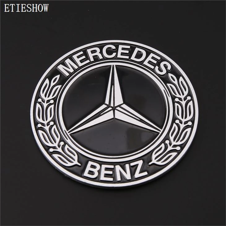 Mercedes Aluminum Emblem