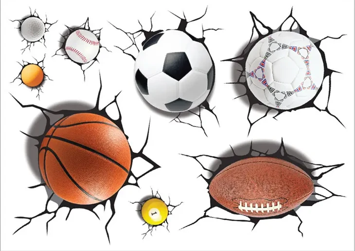 3d Balls Brake Car Body Sticker
